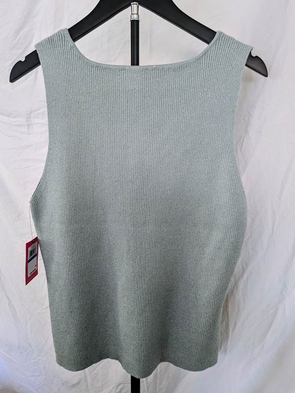 Vince Camuto Women's Mint Sparkle Knit Tank Top New w Tags - Picture 5 of 13